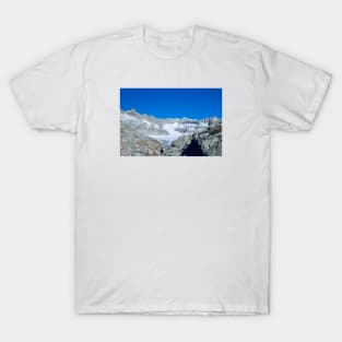 Rhone glacier Swiss Alps / Swiss Artwork Photography T-Shirt